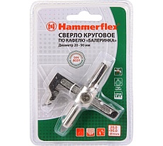 Сверло балеринка по плитке и стеклу Flex 202-408 DR GL BN (20-90 мм) Hammer 62227