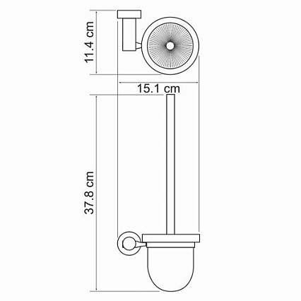 Ерш подвесной WasserKRAFT Donau K-9427