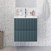Мебель для ванной BelBagno Uno-Mini 50 см Голубой матовый