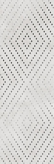 Декор Cersanit Apeks светло-серый, ромбы 25х75 см, A15919