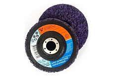 Круг зачистной коралловый 125x15x22 мм, purple БАЗ 00-00330779
