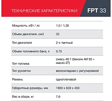 Бензотриммер Fubag FPT 33 41044