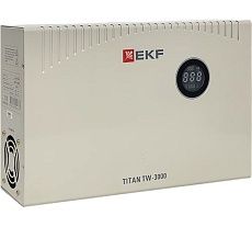 Электронный стабилизатор напряжения EKF TITAN -ТW-3000 настенного монтажа stab-TW-3000