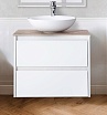 Тумба со столешницей BelBagno Kraft 70 см Bianco Opaco