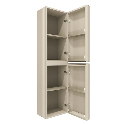 Шкаф пенал Vincea Альто (Alto) 40 см светло-бежевый матовый, правый VSC-4A150MLBG-R