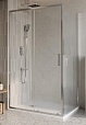 Душевой уголок BelBagno LUCE-AH-1-100/90-C-Cr 100x90 прозрачный, хром