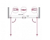 Душевая дверь BelBagno ETNA-B-2-150-C-Cr 150x195 прозрачная