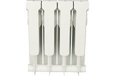 Биметаллический радиатор Rommer Profi BM 350 BI350-80-80-130 4 секции RAL9016 86629