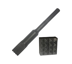 Бучарда квадратная (32х32х250 мм; SDS-MAX; 16 насечек) Пневмо-Трейд БучКв32-32-250-16-8-SDS-MAX