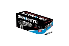 Прямая шлифовальная машина Graphite (гравер) 170Вт, 190 насадок, кейс 59G019