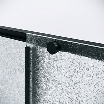 Душевая дверь Niagara Nova 130x195 шиншилла, черный матовый NG-84-L13CHB
