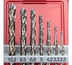 Набор машинных метчиков RUKO M3-M12 + сверла HSSE, 14 предметов 245052