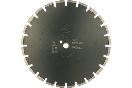 Диск алмазный Standart по асфальту (400х25.4/20 мм) KEOS DBA02.400S
