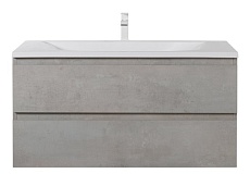 Тумба с раковиной Cezares Molveno 90 см Beton