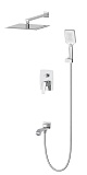 Душевой набор Wonzon&Woghand Flex WW-88939072-BN брашированный никель