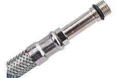 Подводка для смесителей СТМ сталь 1/2xM10x80 см., длинный штуцер CWFLS080