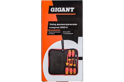 Набор диэлектрических отверток Gigant GDSS-6