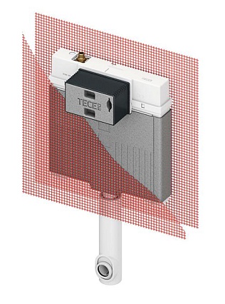 Смывной бачок скрытого монтажа TECE Box Octa II 9370500