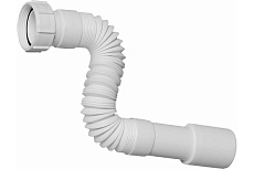 Гофрированная труба McAlpine раздвижная, L290-500 х 50 мм, вход 1 1/2&quot;, В, выход D=40/50 мм MRMF2-05