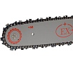 Цепная бензопила Ex Kasei 2.5 кВт, 3.4 л.с., шаг цепи 0.325, с чехлом YD-60-E-22