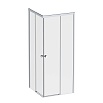 Душевой уголок Am.Pm X-Joy W94G-403-8080-МТ1К 80x80 прозрачный, хром матовый