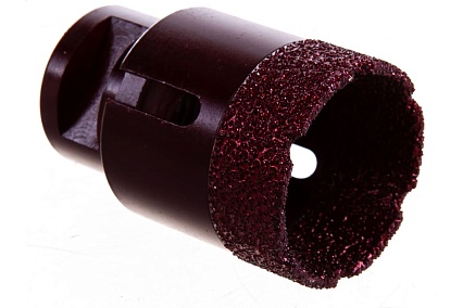 Коронка алмазная вакуумная по камню D40-15W-35L-M14 (40х35 мм; М14) Messer 06-35-040