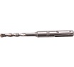 Бур по бетону, двойная спираль, Cobalt W-tip (6x110 мм; SDS PLUS) Denzel 705005