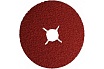 Керамический фибровый диск со шлицами XF885 (1 шт, 125х22 мм, P36) VSM 004966