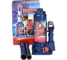 Домкрат АВТОМАГНАТ 3 т. AM-13-К-003