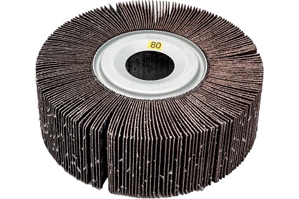 Щетка торцевая лепестковая абразивная ROXTOP (150х50х32 мм; Р80) RoxelPro 132462