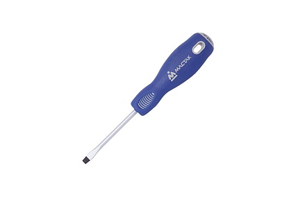 Шлицевая отвертка Мастак Slotted 5.5х150 мм 040-55150H