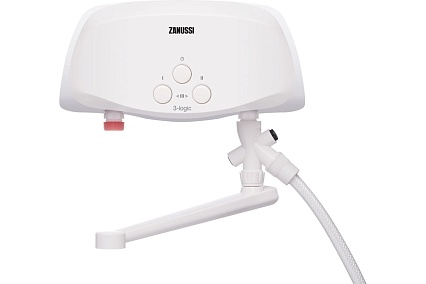 Проточный водонагреватель Zanussi 3-logic 5,5 TS душ+кран НС-1064836