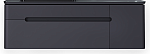 Тумба под раковину Jorno Shine 120 см антрацит, Shi.01.120/P/A