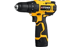 Дрель-шуруповерт Steher 12В, 2 АКБ 2Ач CD-120-2