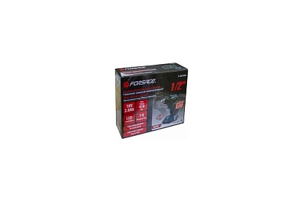 Аккумуляторный ударный гайковерт Forsage 1/2 в кейсе F-02169(14907)