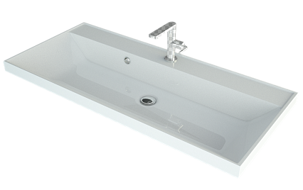Раковина Style Line Asti 100 см белый глянец СС-00002464
