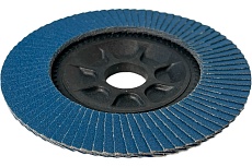 Лепестковый шлифовальный круг 125 мм, P60, 10 шт Vitatools FD-PZ-15000-125-P60-10