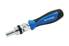 Набор бит и торцевых головок Optimus с реверсивной отверткой, 68 предметов OPT-BS2068