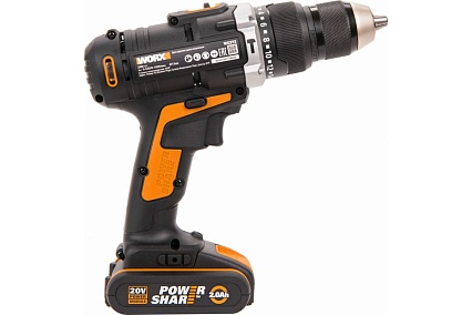 Ударная аккумуляторная дрель-шуруповерт Worx WX372.9