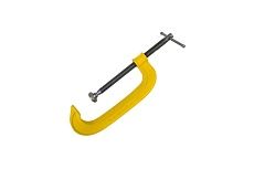 G-образная струбцина Hanskonner 200 мм/8'', чугун, оксидированный винт HK1078-01-200