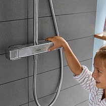 Душевая стойка Hansgrohe Croma E Showerpipe 280 1jet 27630000 с термостатом