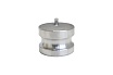 Алюминиевый камлок TITAN LOCK тип DР, серия "EcoLine", заглушка для розетки 8" TL800DPAL-EL