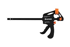 Универсальная F-образная струбцина Ермак 150х265х45 пластмассовый корпус 668-045