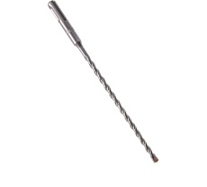 Бур по бетону, двойная спираль, Cobalt W-tip (6x210 мм; SDS PLUS) Denzel 705007