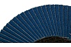Круг лепестковый торцевой, угловой, цирконат 65% 125х22.2 мм, P-120 ABRAFORM AF-FLAP-CN-125-P120-ZR65