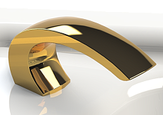 Излив для ванны малый Радомир Линкольн 1-28-3-0-0-663 золото