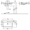 Раковина Geberit iCon 75 см