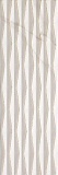 Плитка Fap Ceramiche Roma Fold Glitter Calacatta Inserto 25x75 см, fLT9