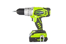 Ударная аккумуляторная дрель-шуруповерт GreenWorks 3802407