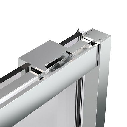 Душевая дверь Vincea Стелла (Stella) VDS-1ST120GSBC 120x200 брашированная медь, янтарь
